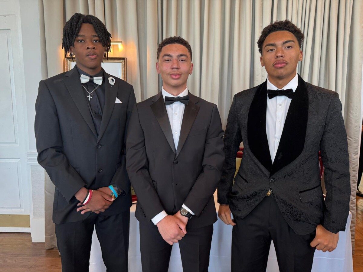 Students at a Kappa Alpha Psi Foundation youth program event